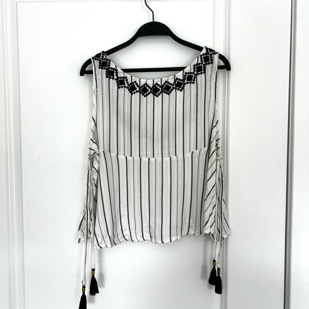 NEW! L*space tank, cover-up, side ties. Size M. - Picture 2 of 5